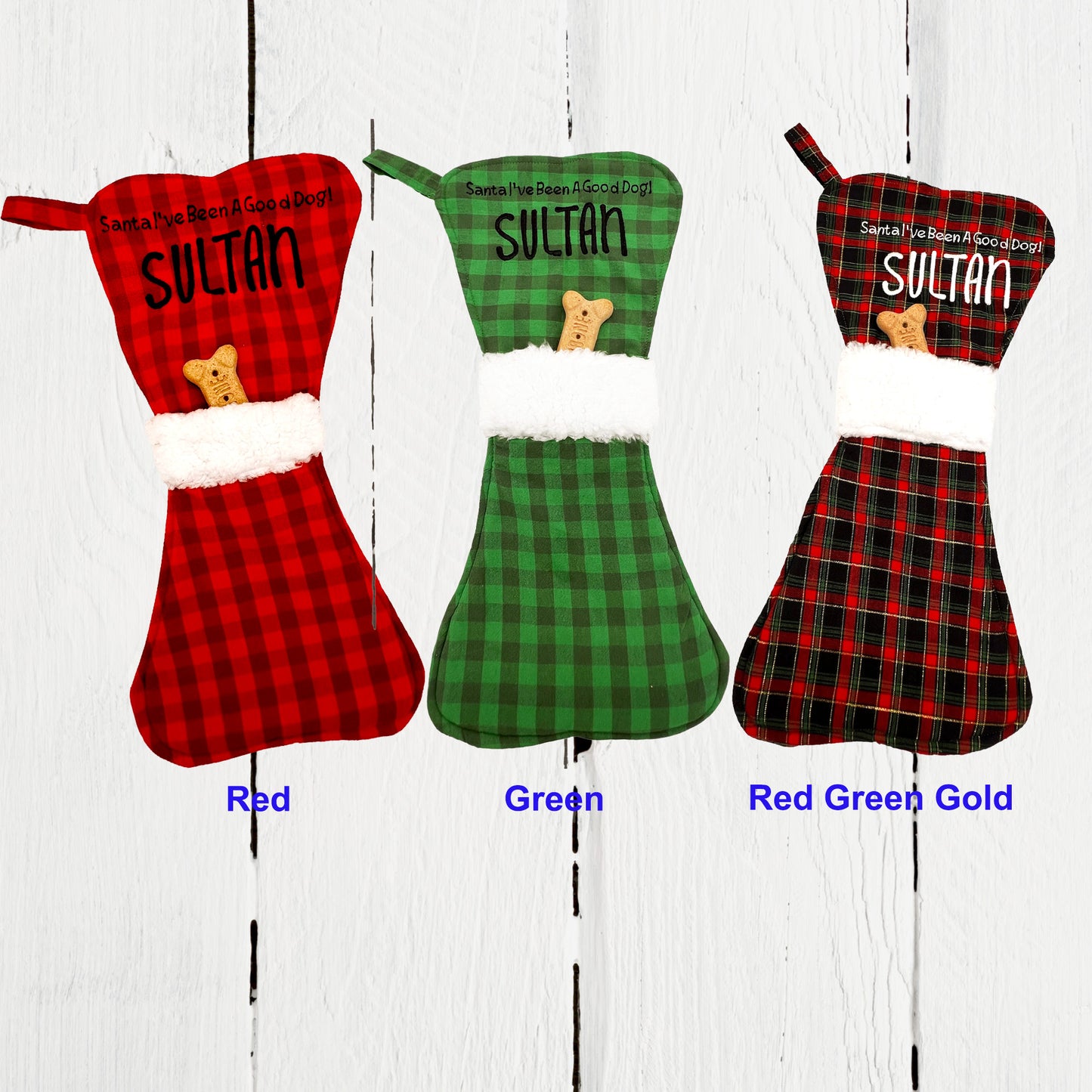 Personalized Dog Christmas Stocking